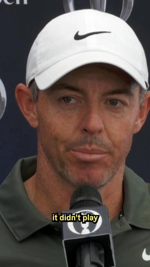 Rory McIlroy on the changes made at Royal Birkdale.