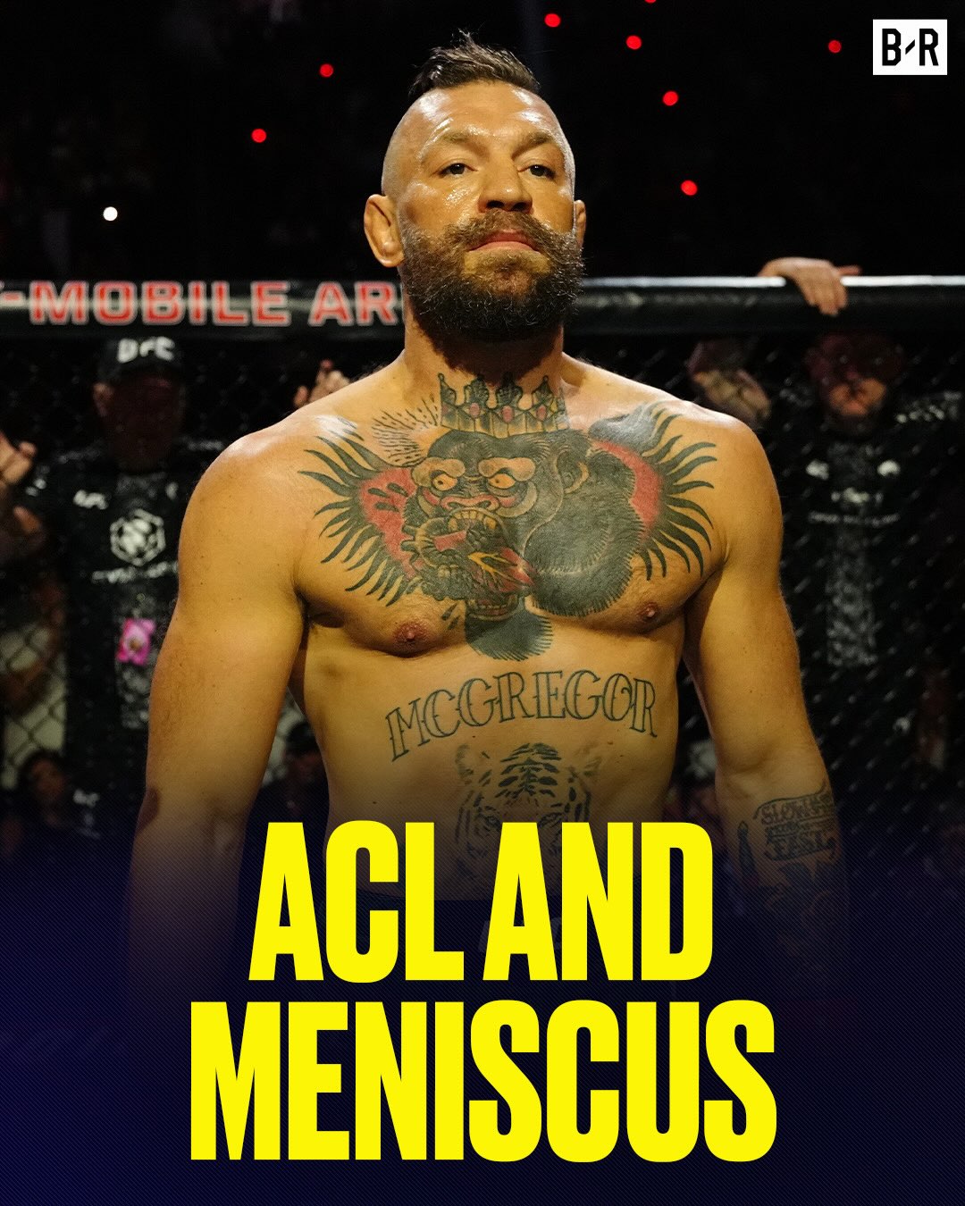Conor McGregor confirms he injured his ACL and meniscus against Max Holloway 

(via @thenotoriusmma, @ufc)