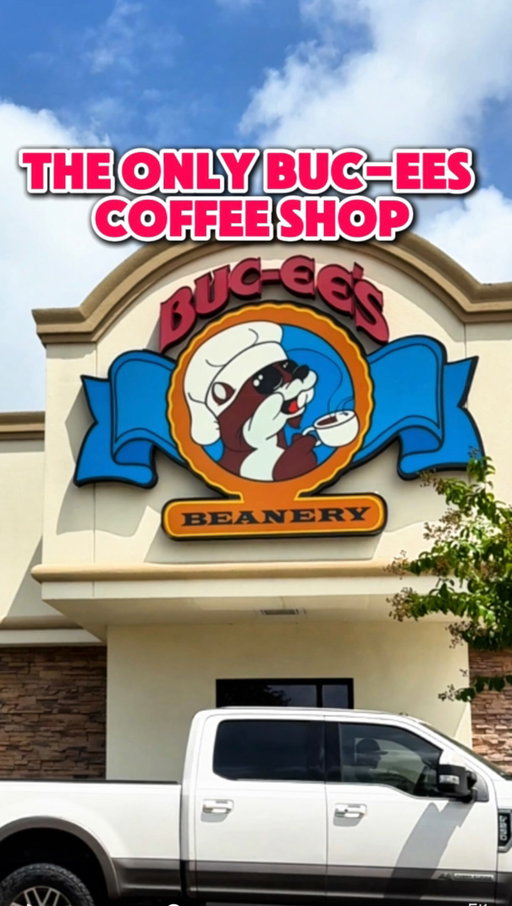 🦫ONLY BUC-EES COFFEE SHOP IN AMERICA ☕️ And it’s less than an hour from downtown Houston! We stopped here on the way to Surfside Beach which is a great daytrip from Houston 🌊 

📌 598 TX-332, Lake Jackson, TX 77566

You can go inside to order or drive-through. 🚘 Inside they have serve-yourself creamers and syrups 😊

Some examples of the pricing: 

Iced latte: $3.49
Americano: $1.99
Cappuccino: $2.99

🌮 They actually have food too like breakfast tacos, chicken avocado wrap, Texas cheesesteak burrito, and more!

#bucees #lakejackson #houstonblogger #coffeeshops #houstonfoodie