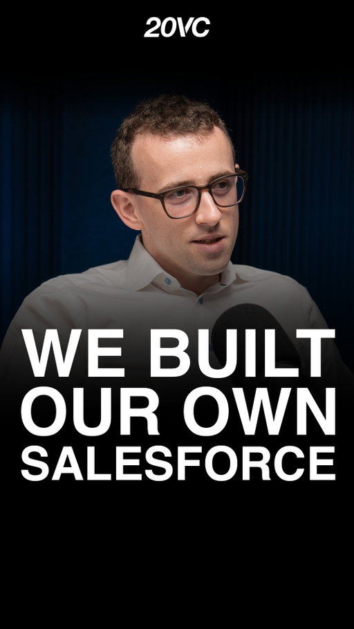 Curative CEO on replacing their $600K Salesforce contract with a vibe coded solution⁠
⁠
Comment "WATCH" for the full conversation⁠
⁠
#salesforce #ai #vibecoding