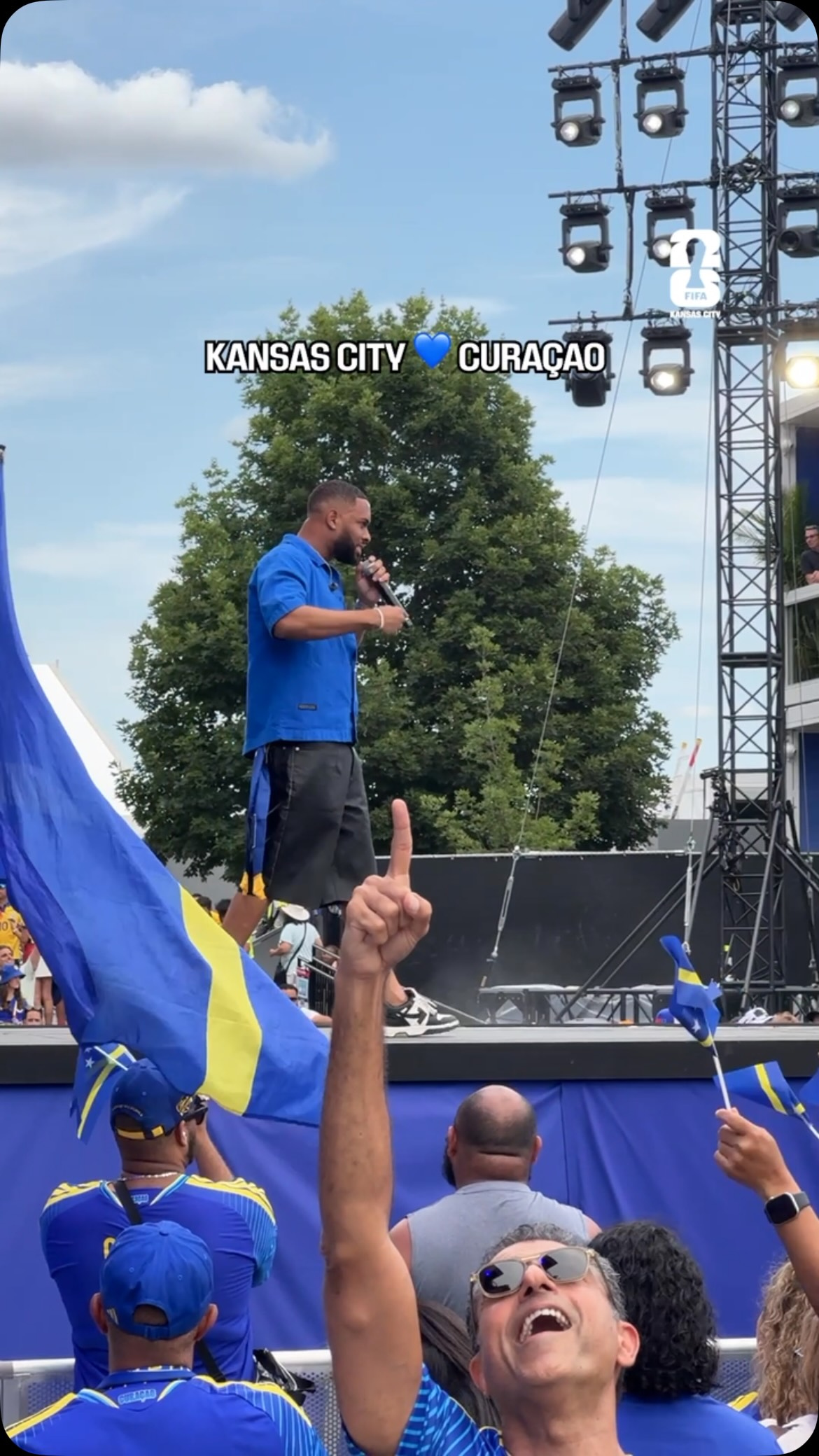 Smallest country. Smallest host city. Mighty on the world stage. 🇨🇼💙

Curaçao and Kansas City proved that size has nothing to do with impact.

#FIFAWorldCup #WeAreKansasCity #WeAre26