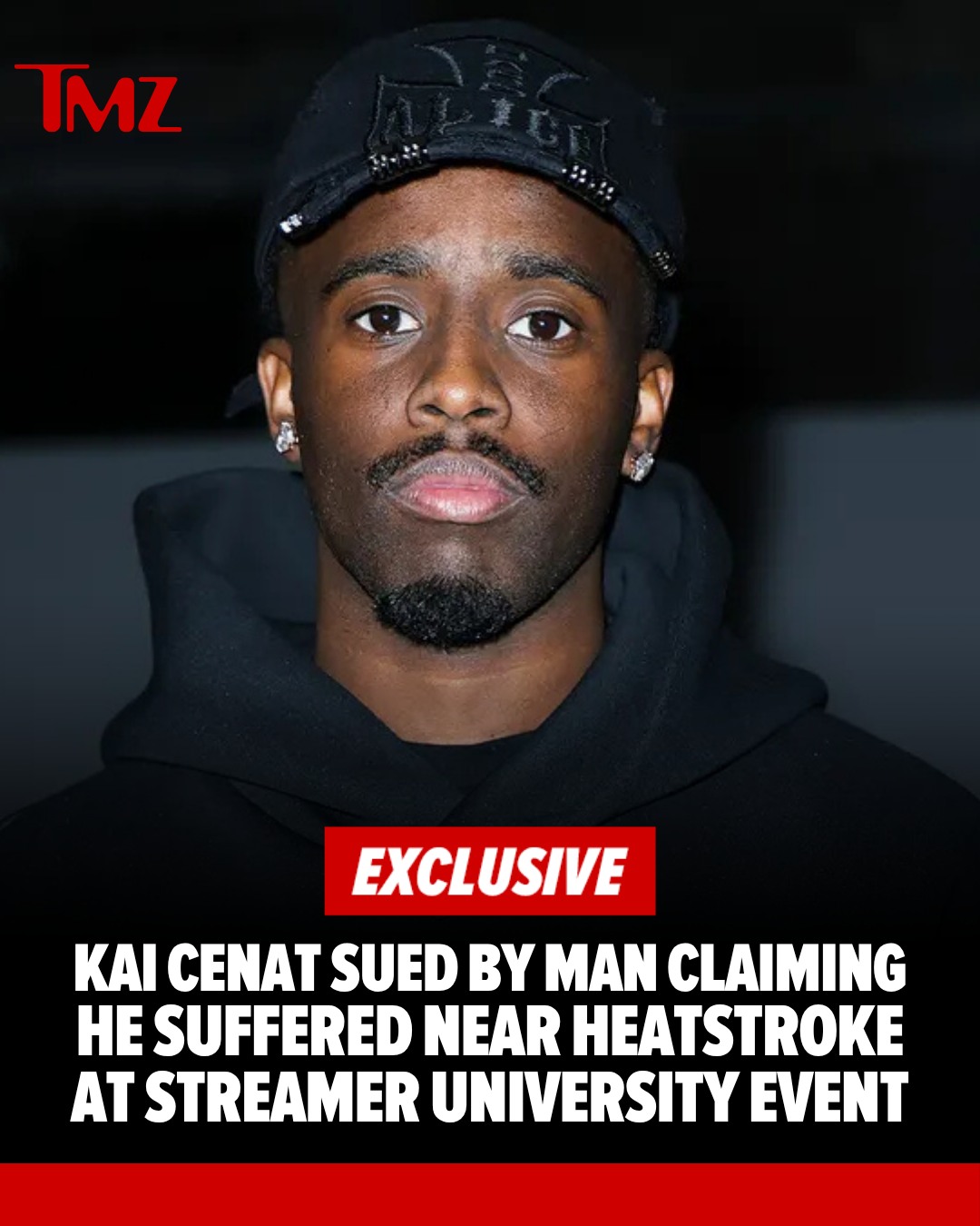 🚨 EXCLUSIVE: Kai Cenat is facing some legal heat ... because his company is getting sued by a man who claims he nearly suffered a heatstroke not once but twice at one of Kai's Streamer University events.