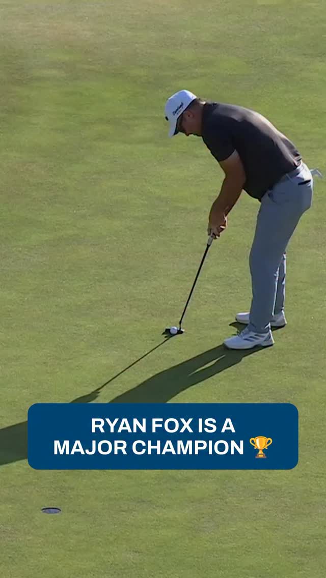 New Zealand’s second-ever Champion Golfer of the Year @TheOpen, Ryan Fox 🇳🇿