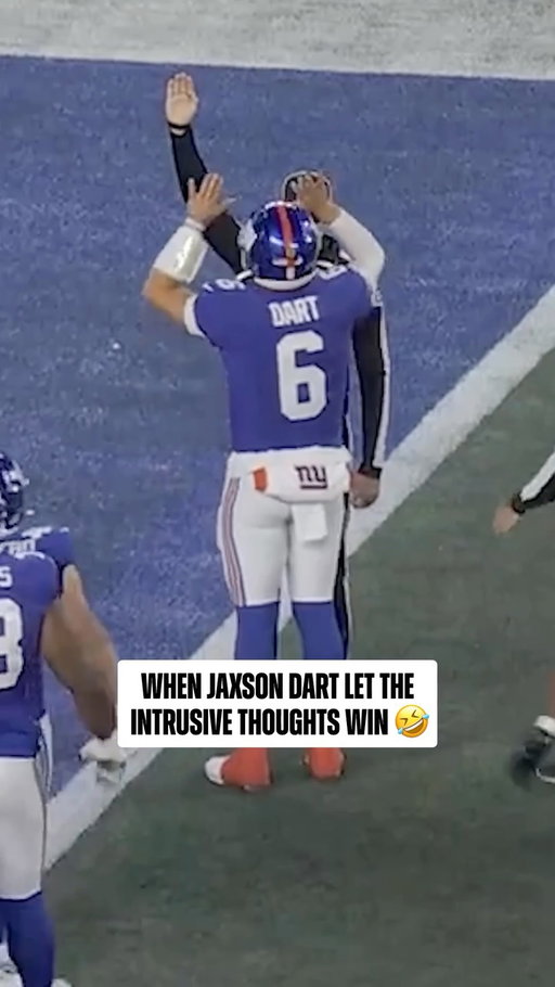 The ref just wanted a high-five, right? 😅