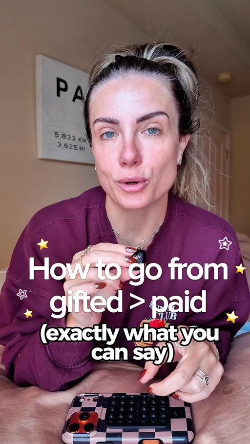 Stop working for free just because you are new. ✨

There is a time and place for gifted collaborations—like when you genuinely just want to try a product, or you need to build your very first portfolio examples.

But when a brand sends you a multi-page brief, asks for specific hooks, demands revisions, and wants the rights to run your face as a paid ad… that is not a gift. That is a job.

And you do not do a job for a $30 face wash.

Here is the exact, polite email template you can use to flip a gifted request into a paid conversation without burning the bridge:

Subject: Re: Collaboration with [Brand Name]!

Body:
Hi [Name],

Thank you so much for reaching out! I absolutely love [Brand’s Product/Mission] and would be thrilled to create content for you.

Currently, my production schedule is fully reserved for paid client work, so I am not taking on gifted-only campaigns at this time. However, I would love to make this work!

Given the deliverables and usage rights requested in the brief, my rate for this package would be $[Your Rate]. Let me know if you have the budget for this campaign, would love to make this work!

Best,
Lauren

You will get some “no’s.” But the brands that actually value your time will say yes.

SAVE this email template so you don’t have to overthink it next time.
✨ Be sure to follow along for honest UGC tips and the real behind-the-scenes of making $7-10k/mo from home.

#branddeals #ugctips #ugcforbeginners #contentcreatortips #ugccreator