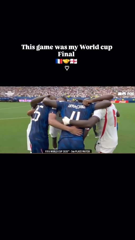 The Real Final 👏🇫🇷🏴󠁧󠁢󠁥󠁮󠁧󠁿 10 goals. Not a single yellow card. a beautiful game. 

Just 2 talented teams showing respect & real sportsmanship✨❤️

World Cup video now on my YouTube @frenchwithelle 

Until next time 👋 

#worldcup #worldcup2026 #equipedefrance