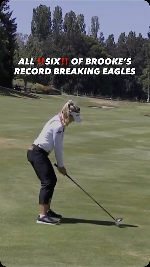 ICYMI: Brooke Henderson made the most eagles in an LPGA tournament EVER @evianchamp 🤯 #LPGALookback