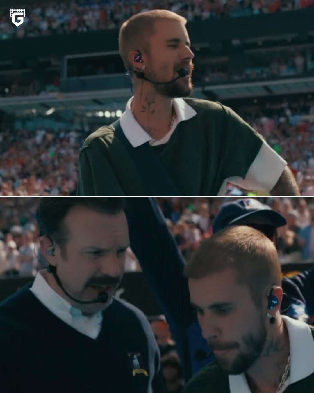 Ted Lasso subbed on Justin Bieber to perform at the half time show...

Not only that but Ronaldinho and R9 both walked out with Madonna for her performance! 😂

One of a kind show 😅