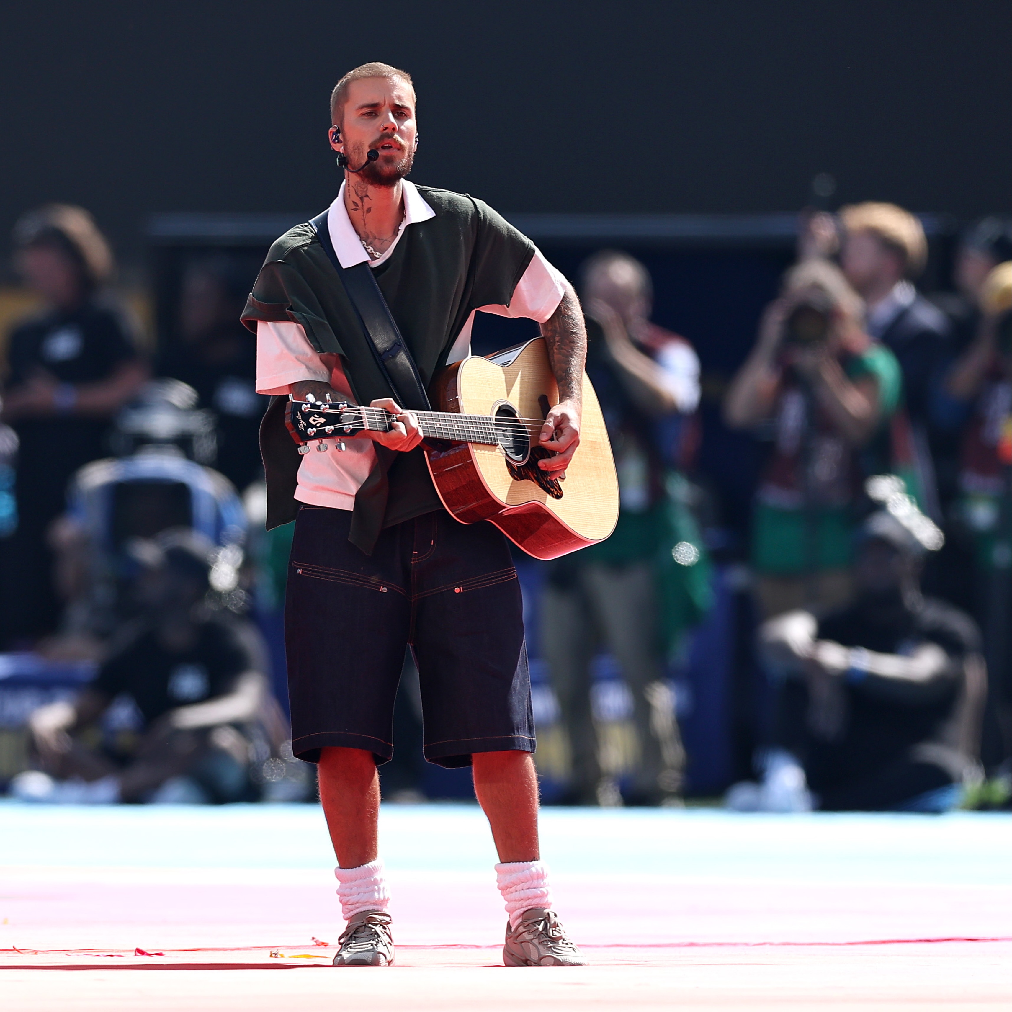 We tested positive for Bieber fever 🥵😍 Justin Bieber Performs during the FIFA WORLD CUP 2026™ Final Halftime Show!

What did you think of his performance?

⚽️ Watch the FIFA WORLD CUP 2026™ Final on TSN and Crave, or Listen on iHeartRadio in Canada!

#JustinBieber #FIFAWorldCup 

📸: Getty