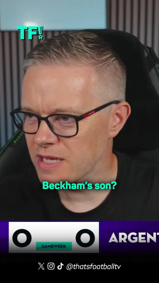 "Is that David Beckham's son?" 🥀