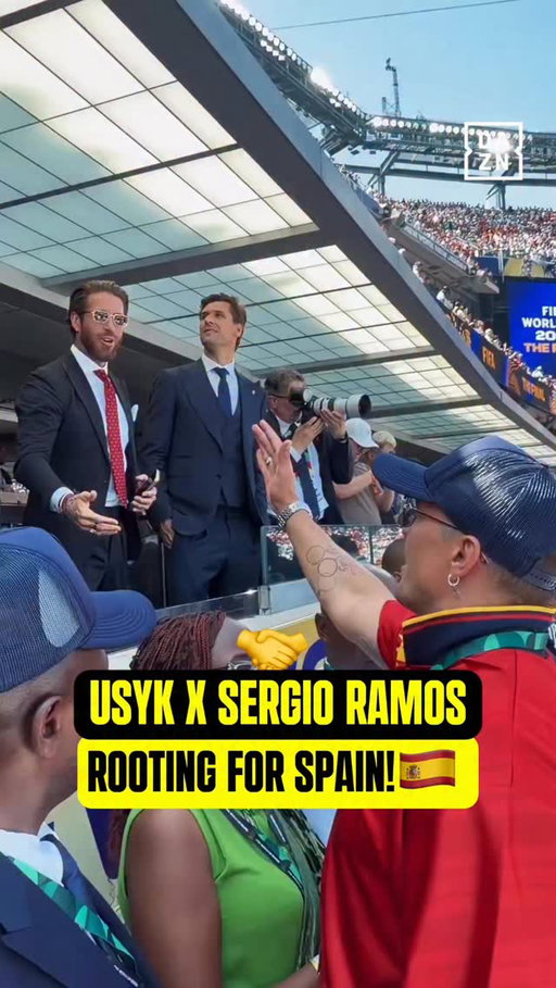 Oleksandr Usyk 🤝 Sergio Ramos

📹 via: @usykaa 

#WorldCup #Argentina  #Spain 