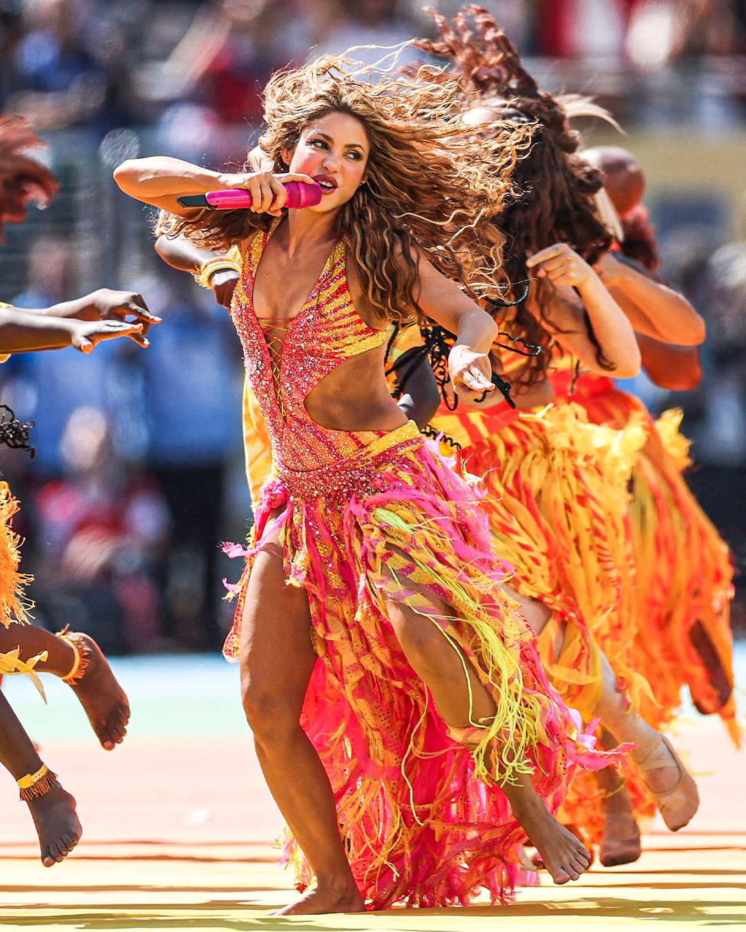 BTS, Shakira, Madonna, Justin Bieber, the Muppets and Ted Lasso all took part in the first EVER half-time show at the FIFA World Cup final 🙌🏆🎉

What an excellent way to close out the tournament 💃