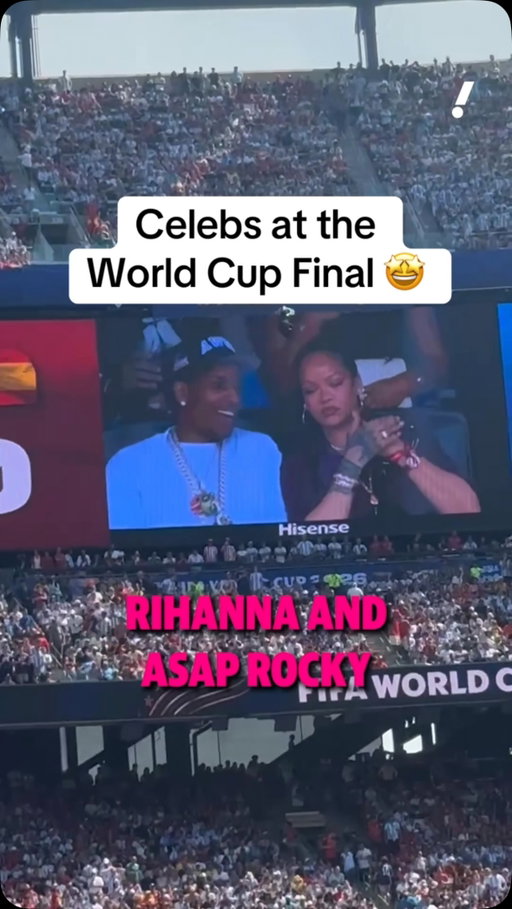 Some of the biggest names are here for soccer’s biggest match 🔥