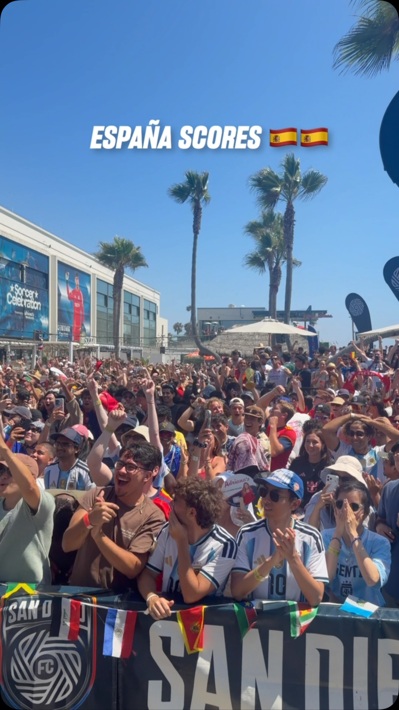 Live from San Diego 🔥🇪🇸