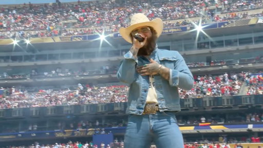 @postmalone performs ‘Chrome Heartbreaker’ and ‘Wow’ at the FIFA World Cup 2026™ closing ceremony. 🏆

#FIFAWorldCup