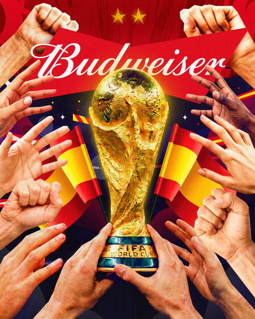 World Champions. Spain have their hands on the #FIFAWorldCup 26™️ trophy and add the second star to their history! It’s time to #LetItPour