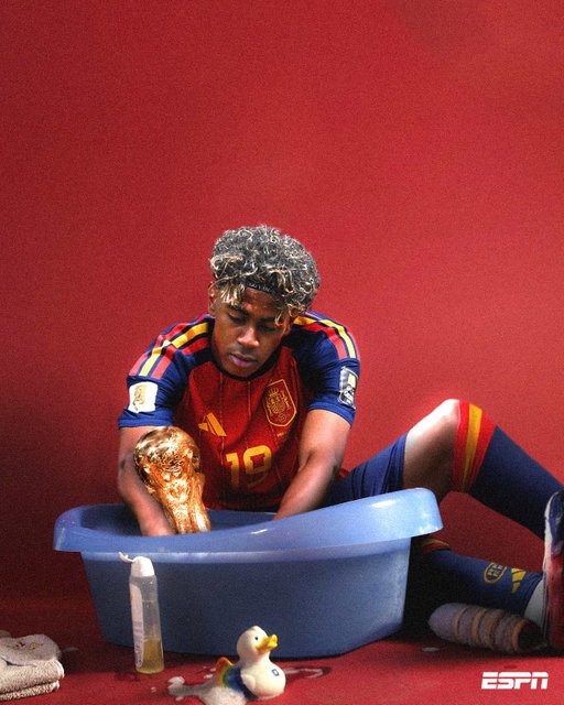 A World Cup 19 years in the making 🛁

Lamine Yamal leads Spain to their second World Cup championship 🇪🇸