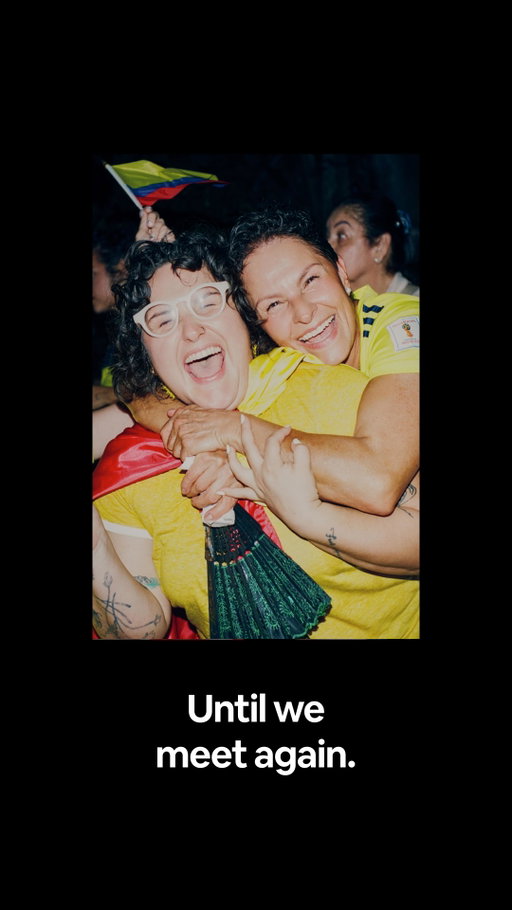 For about 39 days, the whole world met. We shared stadiums, living rooms, and flooded the streets. We sang together, celebrated goals and felt at home no matter the color of our jerseys. And even though Spain is taking home the cup. It feels like we all won. Let’s keep it going. Meet you in Brazil in 2027.