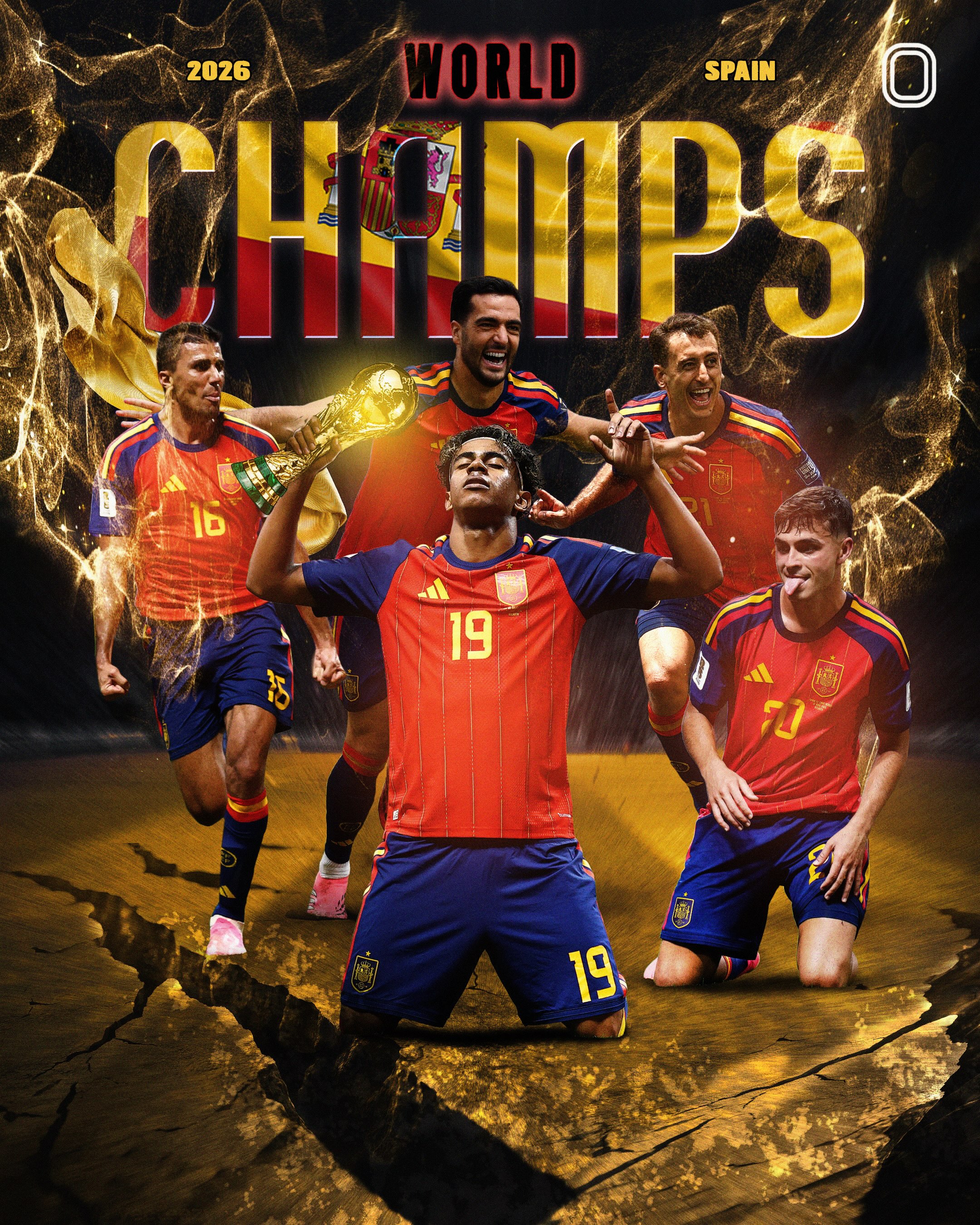 VAMOS!!! SPAIN WORLD CUP CHAMPS!!! 🇪🇸