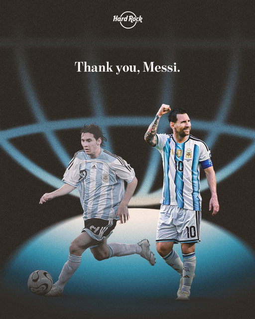 For the moments. For the memories. For everything.

Thank you, @leomessi 💙