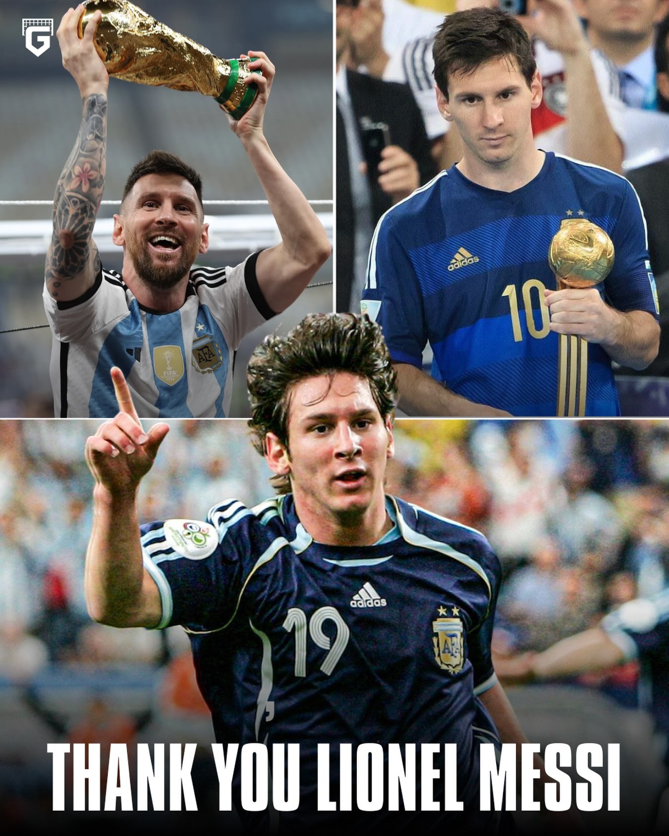 He may not have won his 2nd World Cup but he definetly won our hearts time and time again...

Thank you Lionel Messi for all the memories and joy you gave us for the past 20 years ❤️

It may have been his last dance in an Argentina shirt, however, these memories will live with us forever.

No one can ever take anything away from you, D10S 🐐