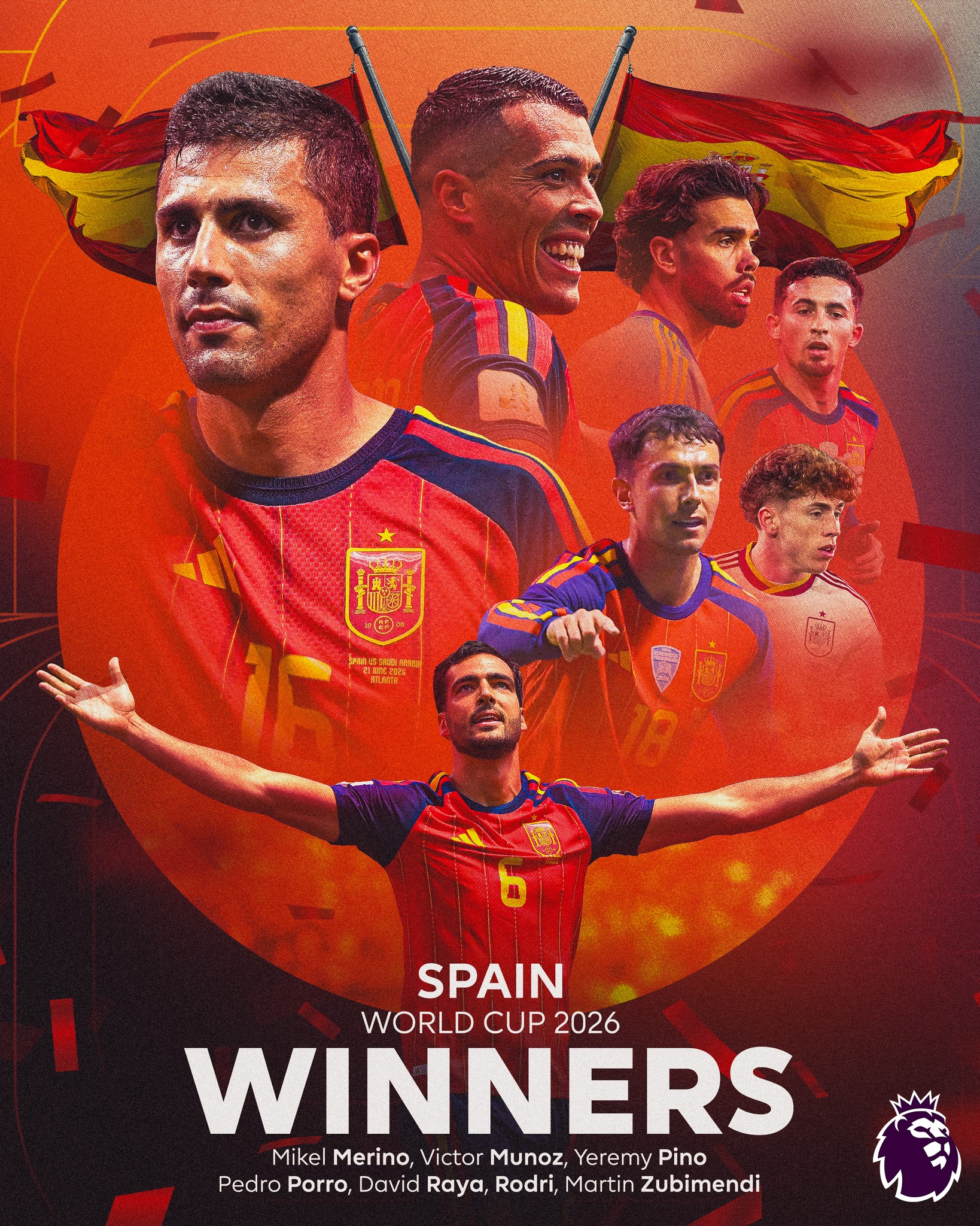 Congratulations Spain, who win the World Cup for the second time after beating Argentina 1-0! 👏🇪🇸