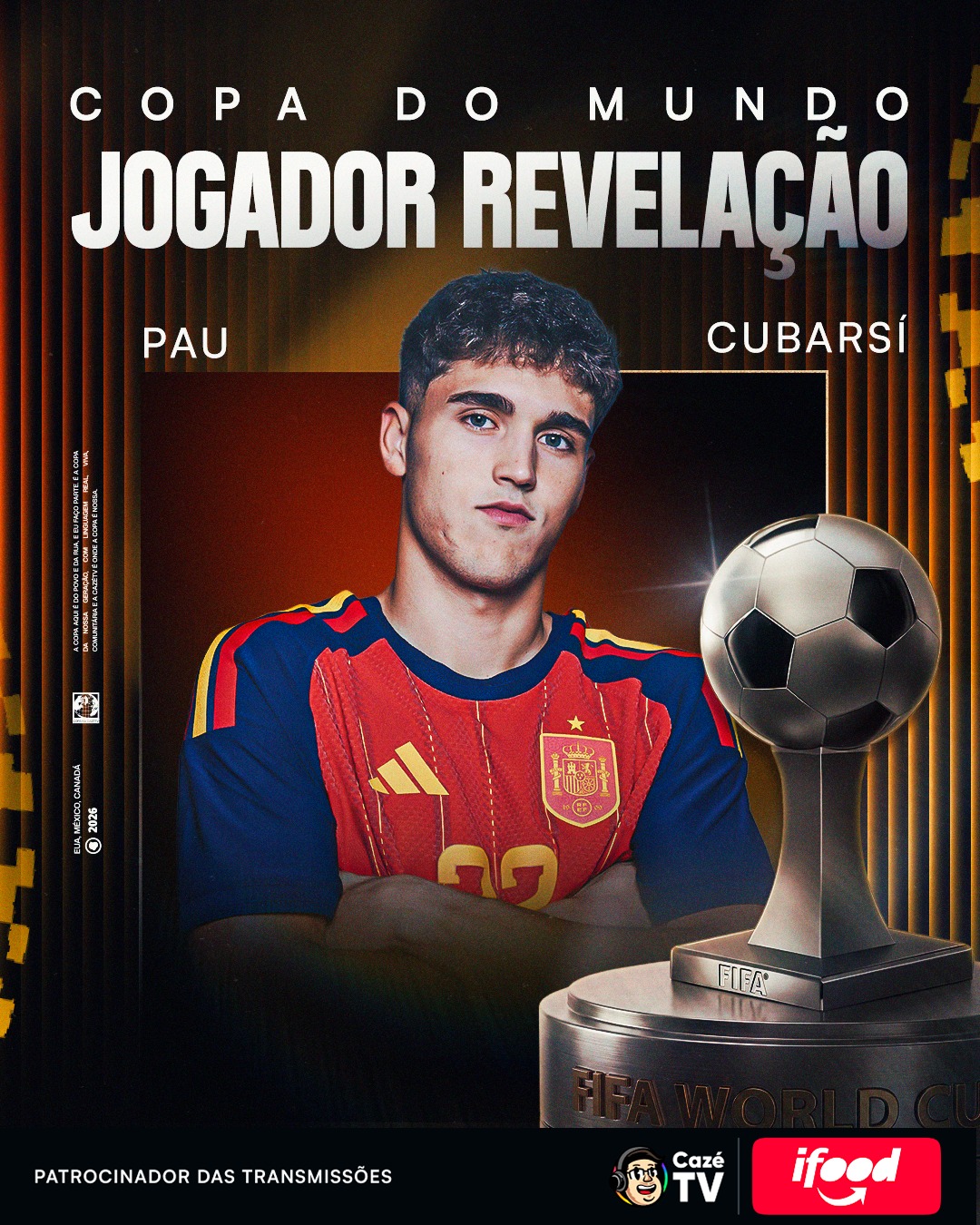 🏆🇪🇸 A revelação da Copa do Mundo é ele: PAU CUBARSÍ! PASSOU NADA PELO ZAGUEIRÃO! Deixou o ET no bolso KKKKKKKKKKKKKKKKKKKKKKKKKKKK

#CopaNaCazéTV #CoberturaCazéTV #cztv23 #cztv06 #iFood #ifoodédobrasil #PostPatrocinado