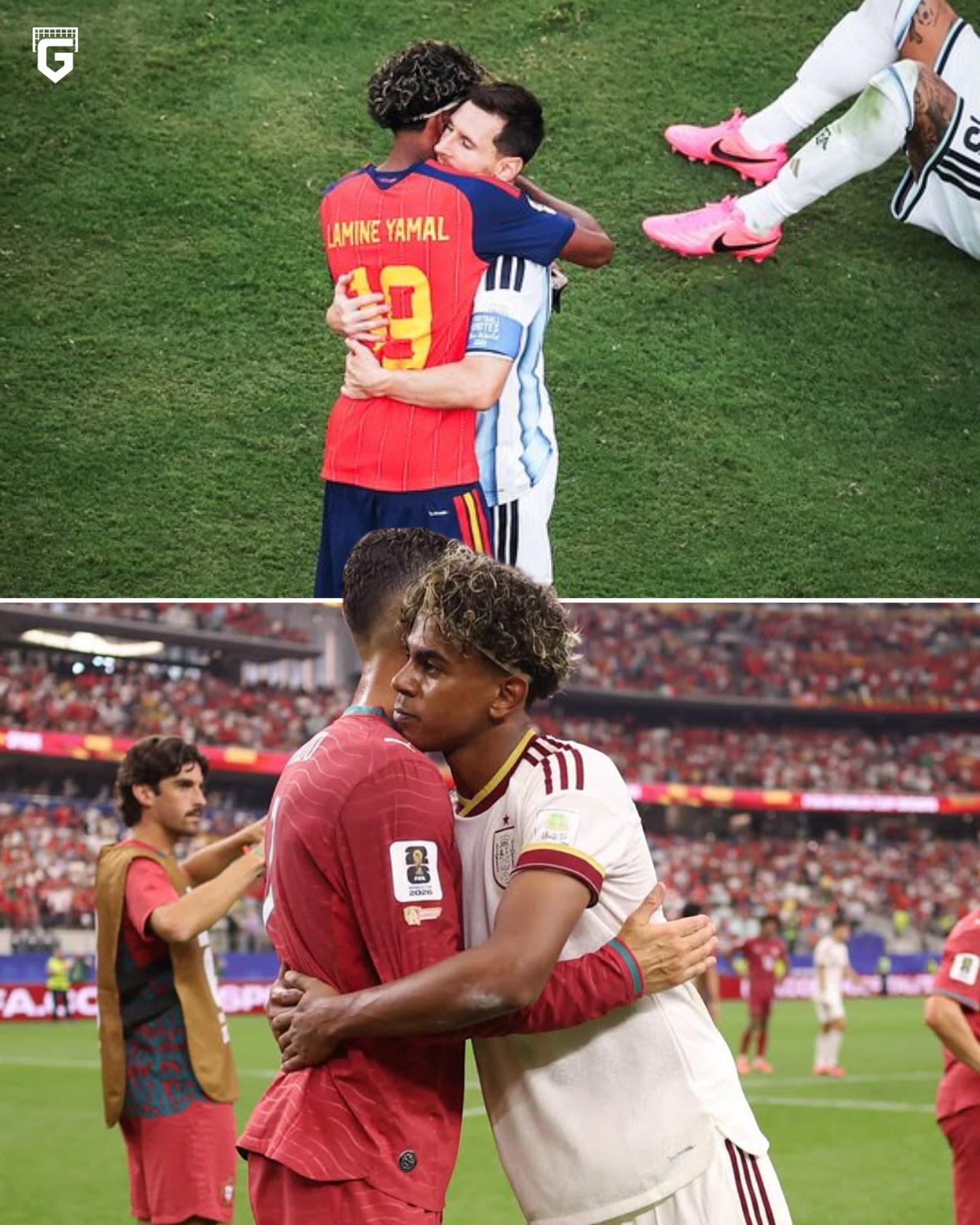 Make way for the Prince.

Lamine Yamal on his journey to World Cup champion, knocked out Cristiano Ronaldo and defeated Lionel Messi in the Final...

He is in dream land 🤴