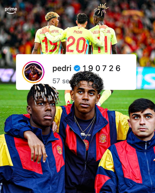 19/07/26 🏆❤️ Hace más de un año, Pedri sabía que hoy sería un día muy especial