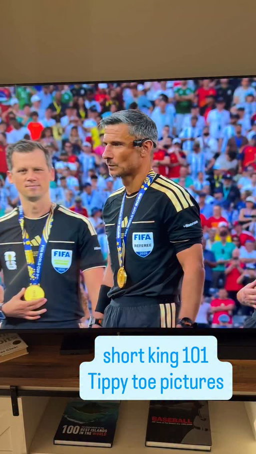 An absolute master class by my fun size ref king.