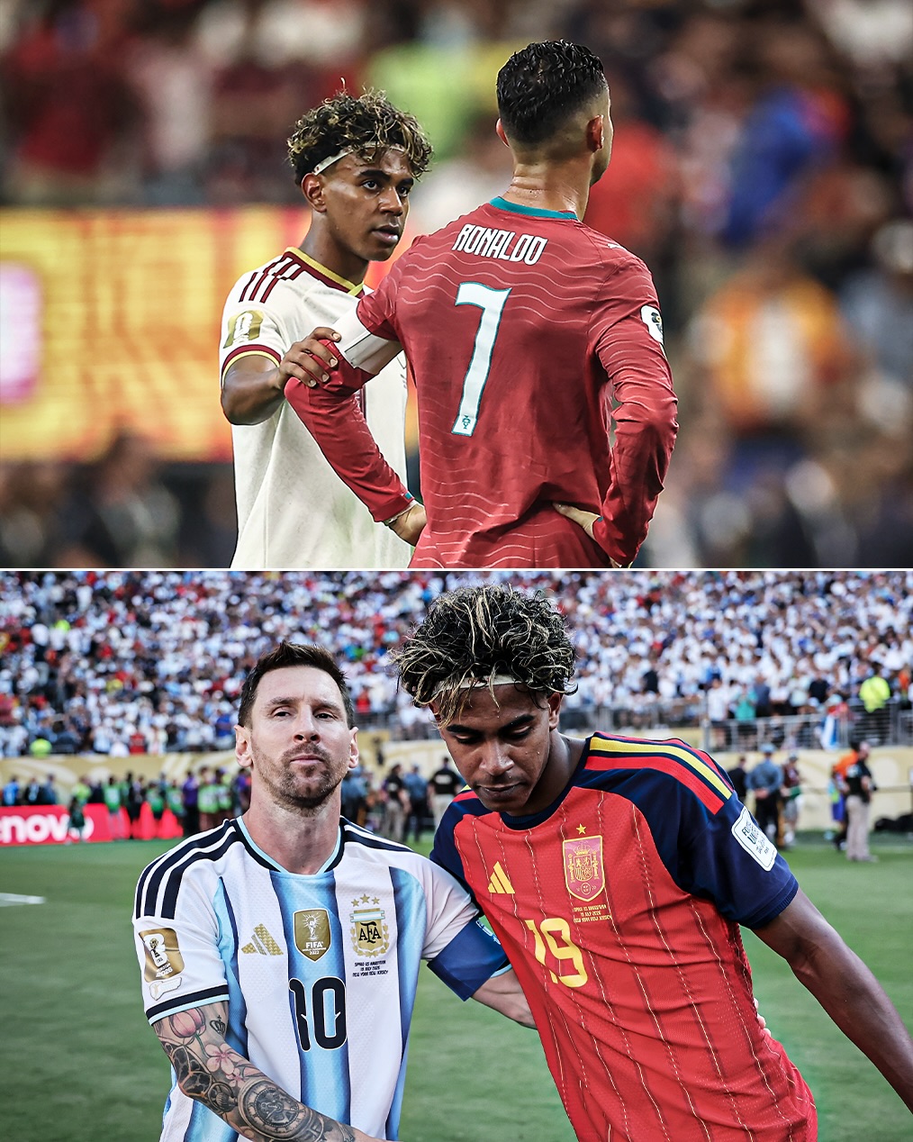 Venceu Cristiano Ronaldo. Venceu Lionel Messi. Lamine Yamal é campeão do mundo e o futuro do futebol 🌎🏆

#ESPN2026 #FIFAWorldCup #espanha #argentina
