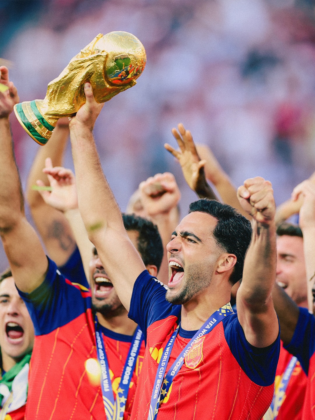 Three more World Cup winning Gunners ❤️

Congratulations to Mikel, Martin and David on a truly incredible tournament 🏆