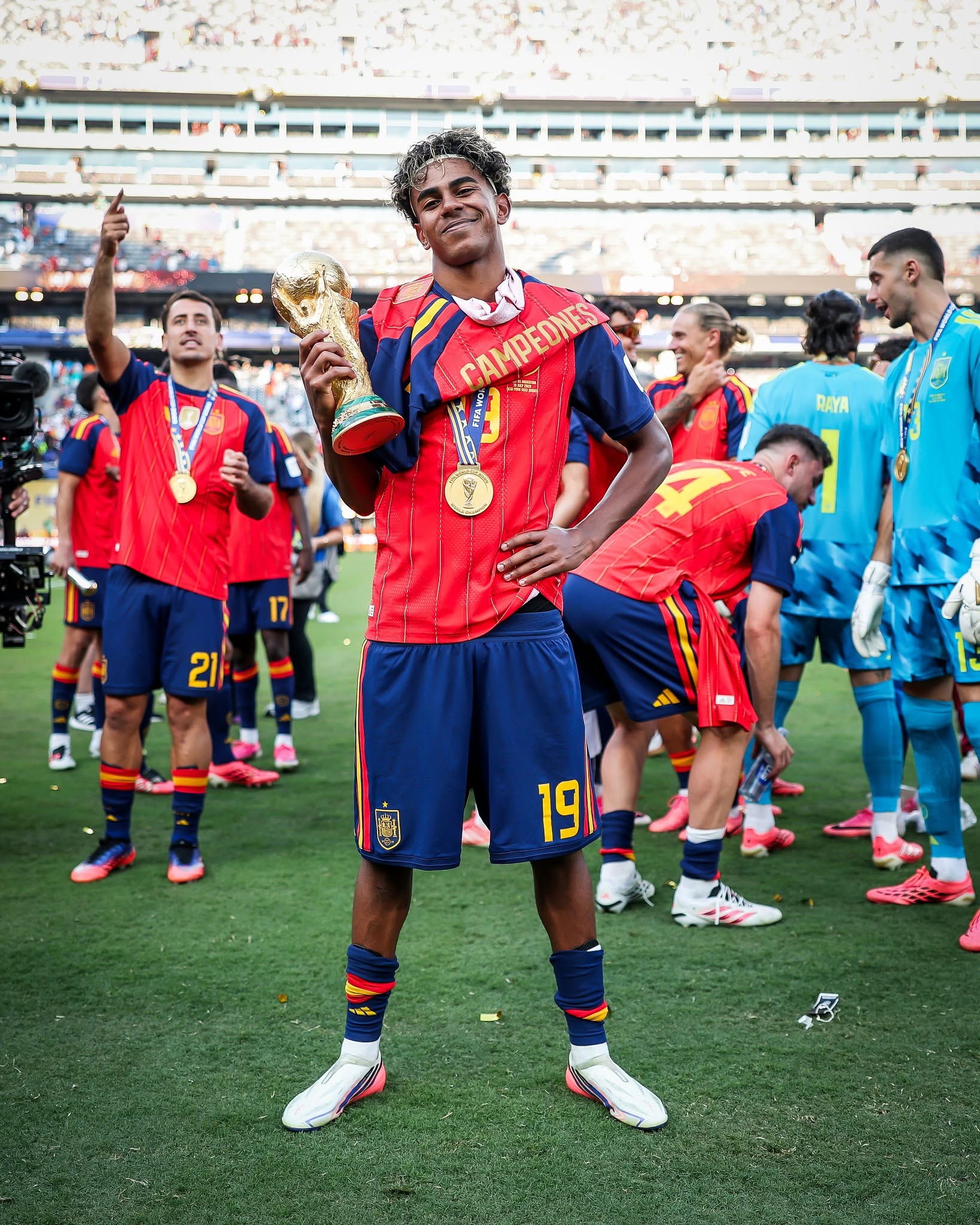 19 years old. World Cup champion. 🤪