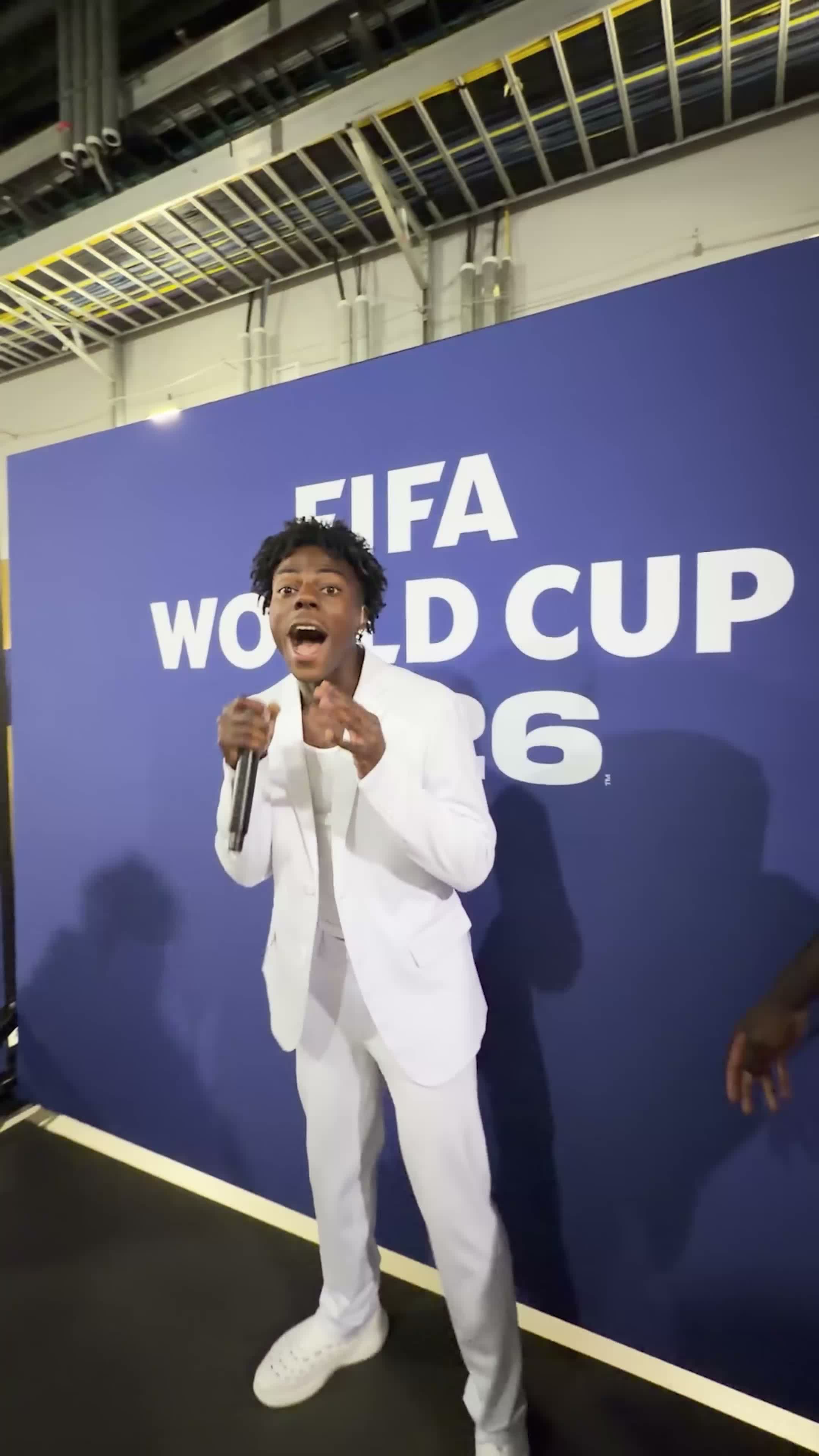 I PERFORMED AT THE WORLD CUP FINALS