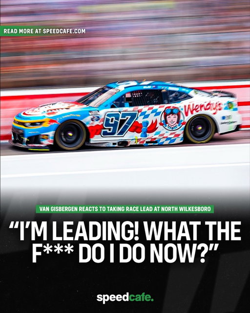 SVG’s hilarious response to passing Denny Hamlin for first 😂

#speedcafe #nascar