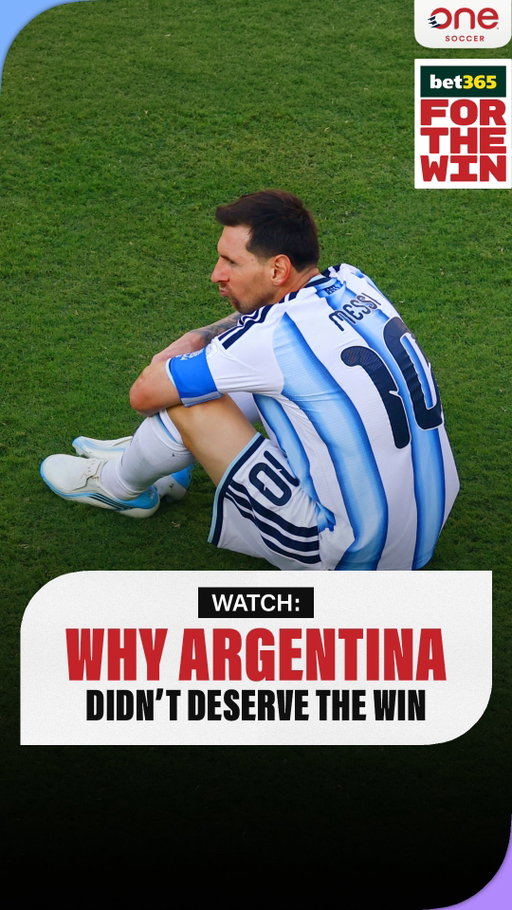 "A team like Argentina refusing to play football is absolutely disgraceful."

Gareth Wheeler sounds off on the losing team's approach against Spain, as Lionel Messi & co. managed to do a whole lot of nothing for 120 minutes of football