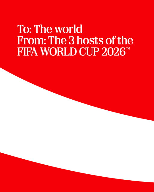 3 host countries, a thousand emotions, countless ways to celebrate football, one goal: to feel it all together. Thank you, world! 🥤⚽🌎 #FIFAWorldCup