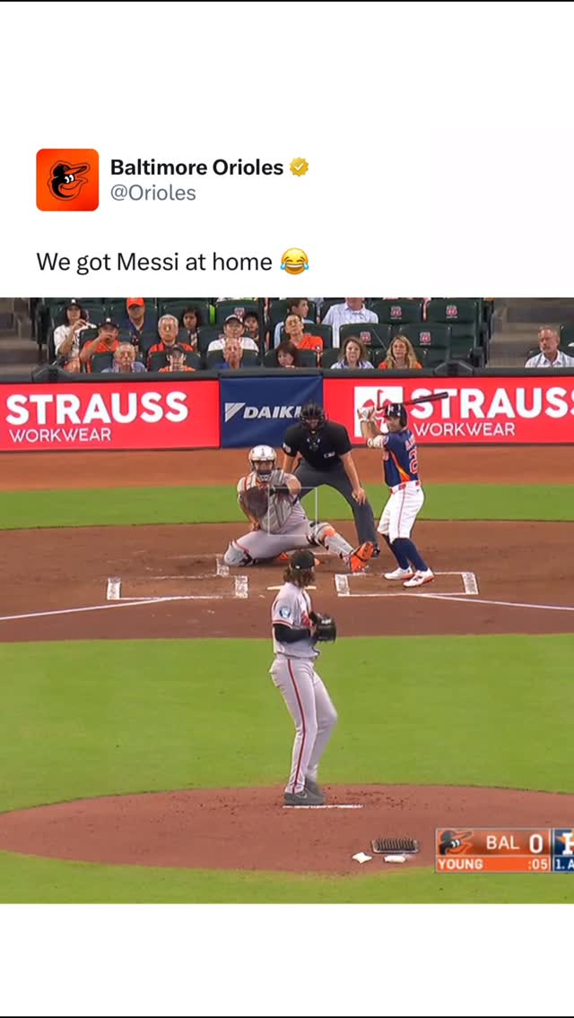 Bro should play at the next World Cup 😅🔥 (via @mlb, h/t orioles/X)
