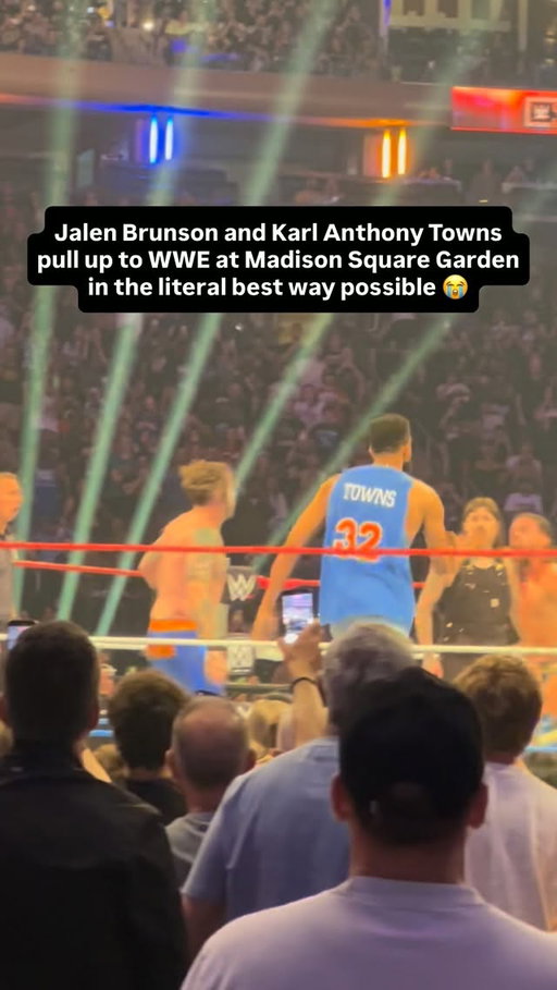 KATHAUSEN slam dunk choke slamming people was not on my 2026 bingo card 🤣
#TickPick #knicks #newyork #karlanthonytowns #jalenbrunson