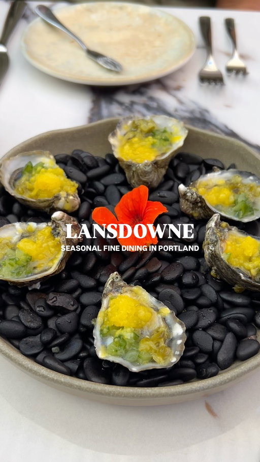 At a Beli rating of 9.7/10, this might be my new favorite restaurant in Portland. 🙂‍↕️🫶

Lansdowne (@lansdownepdx) is a gem tucked away in NW Portland, featuring a rotating menu that highlights seasonal, locally sourced Pacific Northwest ingredients. I had this spot bookmarked after seeing their gorgeous patio on Instagram and hearing a few local creators rave about the food. ✨ My uncle was visiting from California, and it ended up being the perfect place to enjoy Portland’s summer weather over an incredible meal featuring local ingredients.

What we ordered:
♡ Pink Lady cocktail
♡ Glass of Columbia Valley, WA white wine
♡ Oysters
♡ Focaccia with whipped brown butter honey
♡ Cavatelli
♡ New York steak
♡ Chocolate cake

I love a good gin cocktail and the pink lady really hit the spot for me! It was perfectly balanced with the right amount of sweetness. 🍸 

Every dish was fresh, flavorful, and beautifully executed, making it nearly impossible to choose a favorite. 🥹 That said…the focaccia completely stole the show for appetizers. The bread was unbelievably fluffy, and the whipped brown butter honey was absolute perfection. 🤤

 The cavatelli pasta was cooked perfectly al dente and featured cucamelons, an ingredient we had never tried before, which made the dish even more fun and memorable. The aged New York steak was incredibly tender, and the bright chimichurri-style sauce paired so well with the sweet, juicy tomatoes. 💕

We ended off with the chocolate cake which was decadent, dense and not too sweet. 🍫

Every single dish impressed us, and I’m already looking forward to coming back. I can’t wait to see how the menu changes with the seasons, and I look forward to trying their tasting menu in the future 😄

📍Lansdowne | Portland, OR 
💸 $80+ per person 

🏷️ #portlandfoodie #portlandeats #pdxfoodie #pdxfood #pnwsummer portland must try • portland oregon • portland patios • portland food