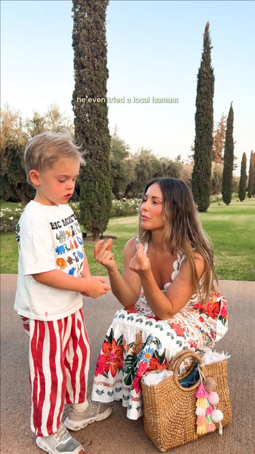 [ad] Marrakech, you were a dream. This was our first trip with @easyjetholidays Luxury Collection and it’s changed how I think about travelling as a family. All the elevated extras came as standard: 26kg of luggage each, fast track, priority boarding, private transfers. All I had to do was turn up with my two favourite people. 

@theoberoimarrakech took ten years to build by hand and you can feel it everywhere, in the Zelig tile-work, the immaculately manicured gardens, the spa, the olive oil from their own trees. Leo did cooking classes at kids’ club, learnt to swim in our pool, negotiated a fair price for a morocco football strip, and gave the welcome drink a very honest review.

We came back with full hearts and bellies and with an incredible vintage berber rug that now lies out in our kitchen and Ryan and I actually got moments to ourselves which is one of the most valuable things a parent can ask for. 

We have come back bright eyed, bushy tailed and already planning the next one. #easyJet #easyJetholidays #easyJetholidaysLuxury