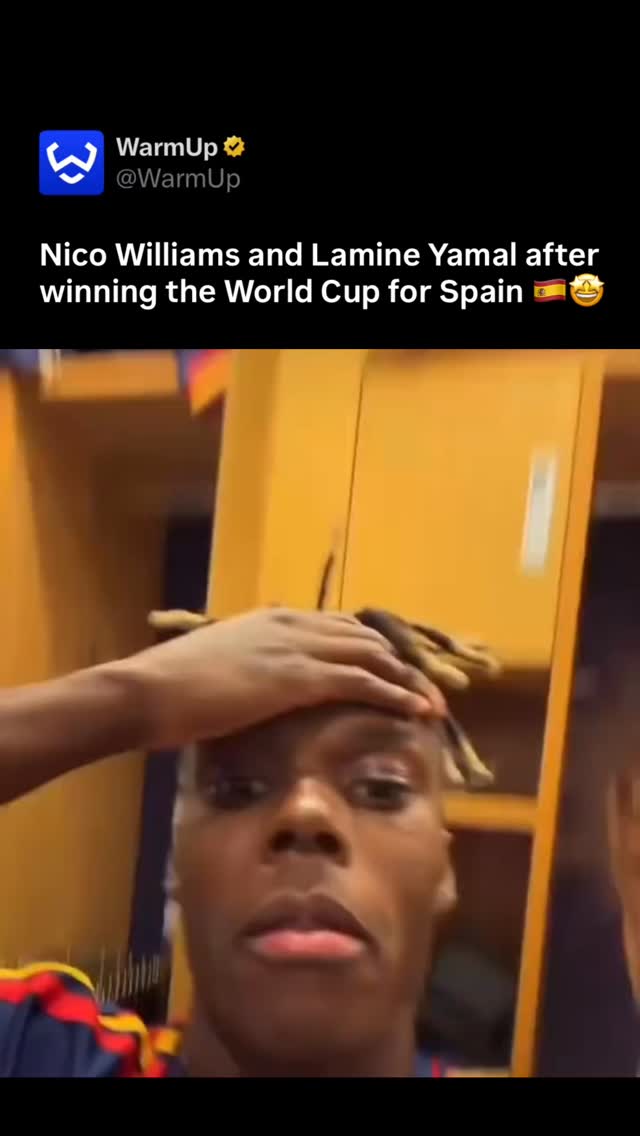 🤩

At the 2026 FIFA World Cup, dynamic wingers Lamine Yamal and Nico Williams helped lead Spain to soccer’s ultimate prize. Battling hamstring injuries before the tournament opened, both stars were cleared in time for the group stage. Yamal, who turned 19 during the tournament, started the final match against Argentina on the right wing and played all 120 minutes of the extra-time clash. Meanwhile, Williams was managed carefully due to muscular issues. He entered the final as a substitute in the 75th minute and proved to be the game-changer. In the 106th minute of extra time, Williams delivered the decisive assist, heading a deep cross to Ferran Torres who volleyed home the 1-0 winner to secure the trophy.

(Via @nicolas_williams9 )