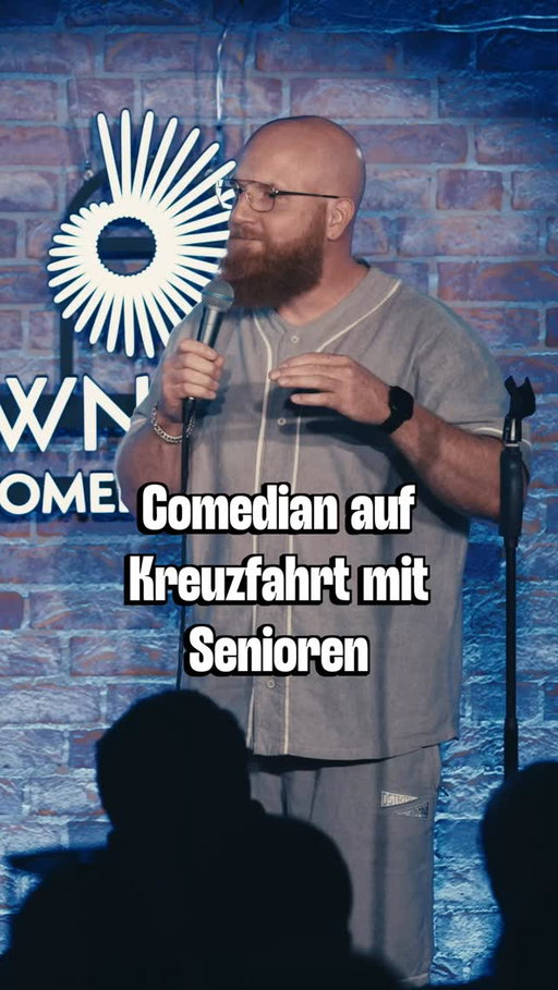 Ich war auf Kreuzfahrt. Aber seht selbst… #comedy #Kreuzfahrt #standup #downstairs