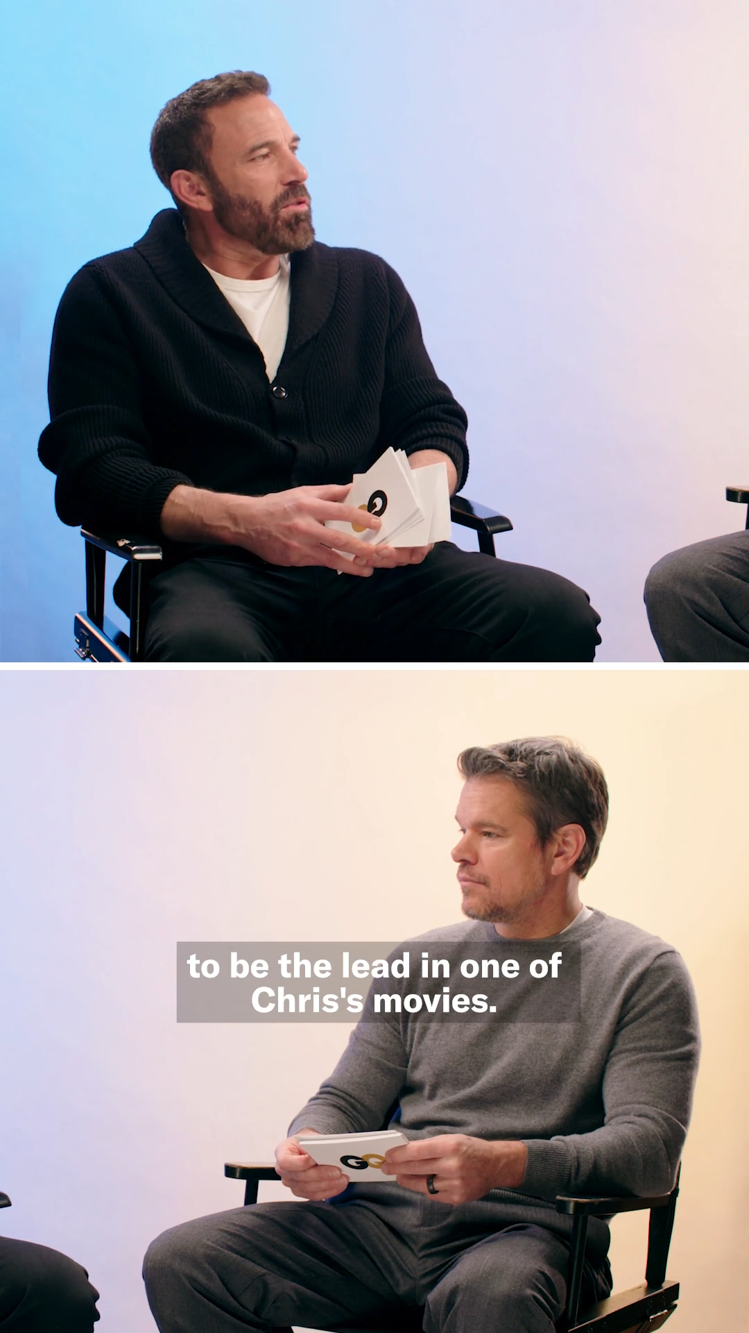 Christopher Nolan may have told Matt Damon that his role in "Interstellar" was small, but we're willing to bet he didn't get that note for his epic portrayal of Odysseus in #TheOdyssey. Revisit Matt Damon and Ben Affleck's Friendship Quiz at the link in bio. 🫂