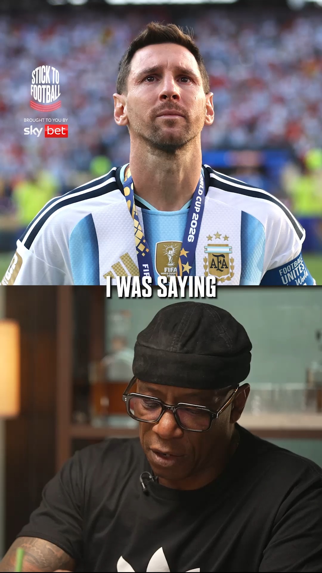 "I was pleased it wasn't Argentina, but I was really sad to see Messi crying." 🥹

Spain are world champions, but the sight of Lionel Messi in tears was one of the defining images of the final. What did you make of it? 💭