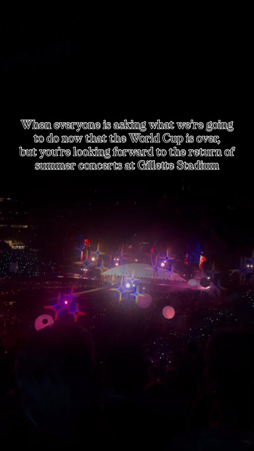 Can’t believe it’s already been a year since @coldplay was @gillettestadium for the @dunkin concert series! What concerts are you going to this summer? #gssocialsuite #summerconcerts #thingstodoinboston #bostoninfluencer #coldplayboston