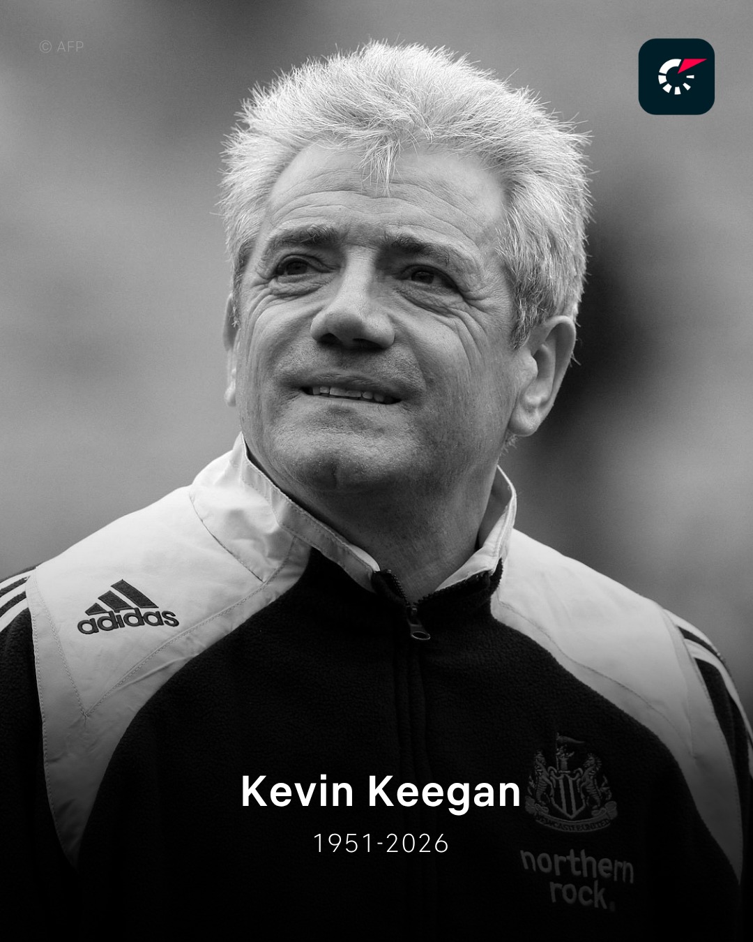 Two-time Ballon d'Or winner Kevin Keegan has passed away at the age of 75. 🕊️

It was announced in January that the former England player and manager was battling stage four cancer.

Our thoughts are with Keegan's family and friends at this time. 🙏
