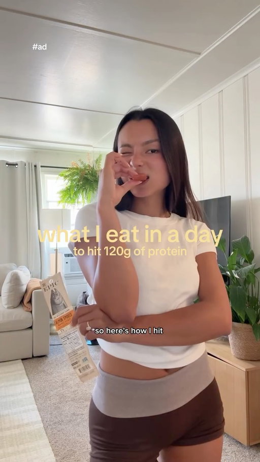#ad what I eat in a day to hit 120g of protein!!!

Featuring one of my go-to savory protein snacks lately: EPIC Smoked Salmon Strips.

I love having these on hand because they’re easy to throw in my bag, made with wild caught salmon, and such a good option when I want to hit my protein goal. Obsessed with these.

You can find EPIC Strips Amazon or through the link in my bio. Try them out! #eatepic