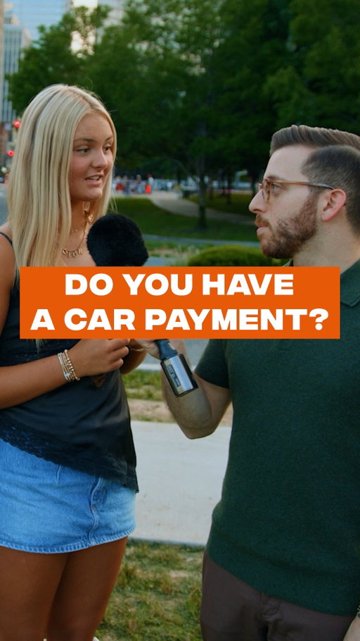 I asked people in downtown Nashville going to CMA Fest if they have a car payment.