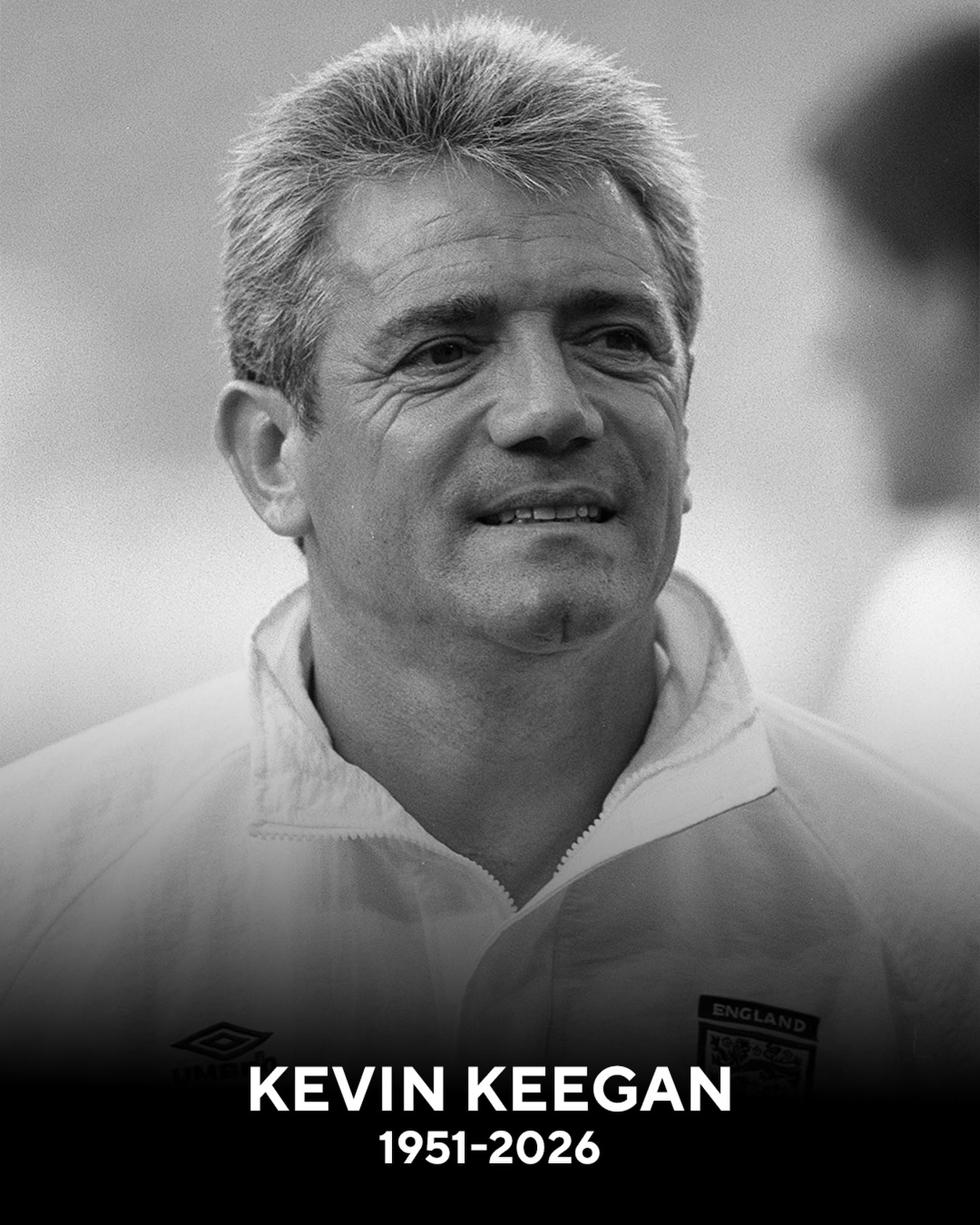 Former England player and manager Kevin Keegan has died at 75.

The two-time Ballon d'Or winner revealed he was diagnosed with stage 4 cancer in January.